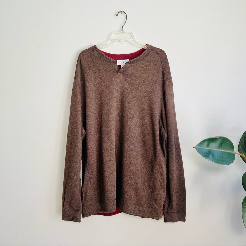 Tommy Bahama Flipshore reversible sweatshirt